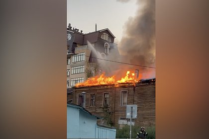 Дом Циолковского в Рязани сгорел