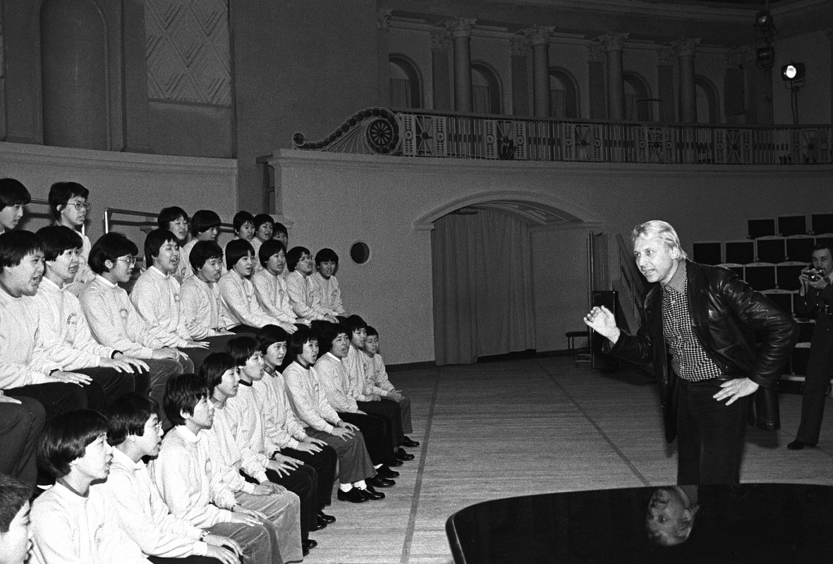 Детский хор города Сидзуоки (Япония) в СССР, 1982 год