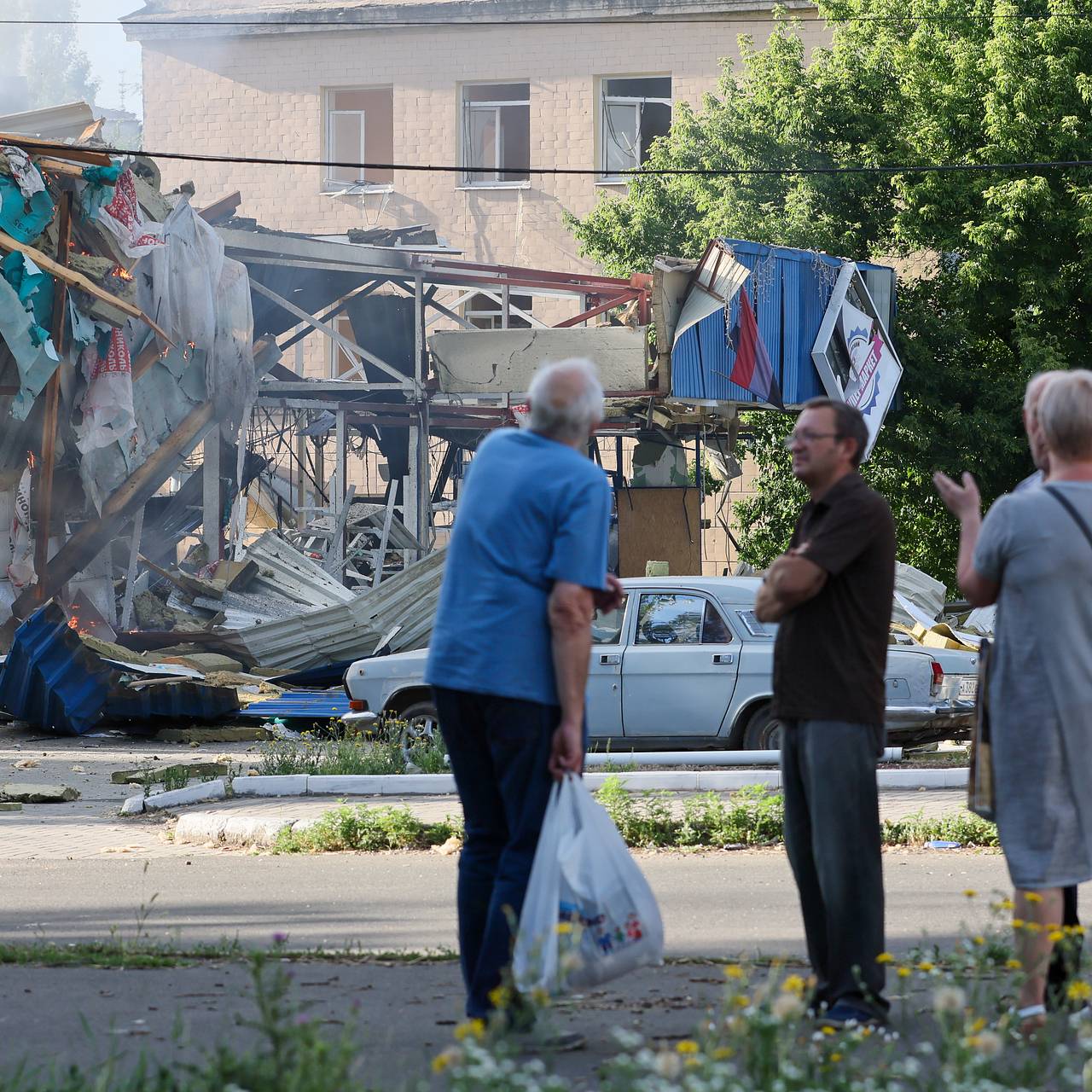 ВСУ обстреляли Донецк из РСЗО: Украина: Бывший СССР: Lenta.ru