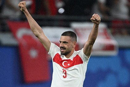 Turkish national team player celebrates Euro 2024 goal with nationalist gesture