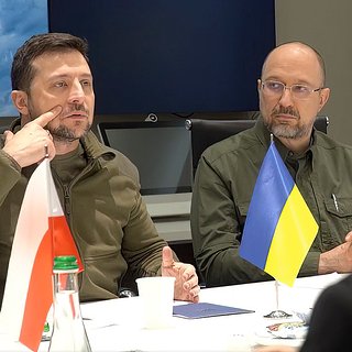 Владимир Зеленский и Денис Шмгаль