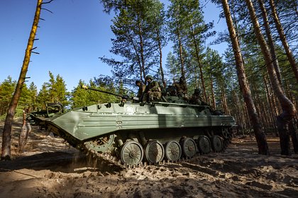 В России рассказали о дополнительной защите отремонтированных БМП-2