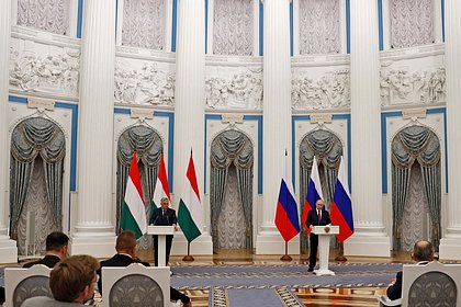 В России назвали истерикой реакцию Запада на визит Орбана в Москву
