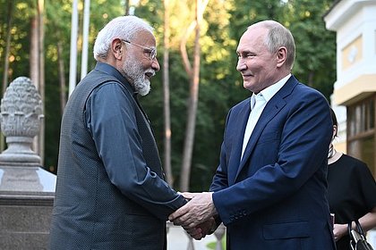 В Индии связали визит Моди в Россию со снижением мирового влияния США