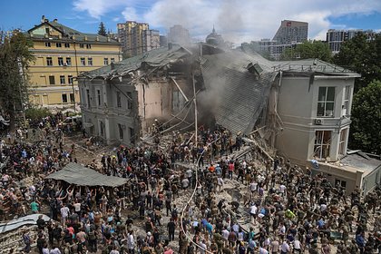 В Кремле прокомментировали падение ракеты ВСУ на госпиталь в Киеве