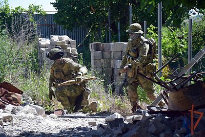 Росгвардейцы обнаружили оборонительный рубеж «Азова» в частном секторе