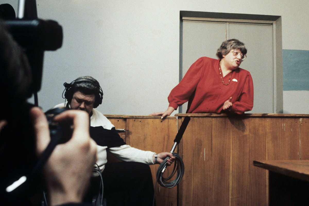 Судебный процесс над Новодворской, обвиняемой в публичном оскорблении чести и достоинства президента СССР, 1991 год