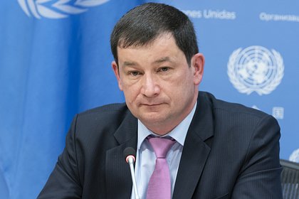 Российский дипломат показал в ООН обломки атаковавшего ЗАЭС беспилотника ВСУ
