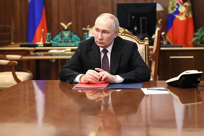 Путин начал совещание по экономическим вопросам