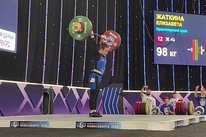 Спортсменка из Красноярска установила новый «тяжелый» рекорд России