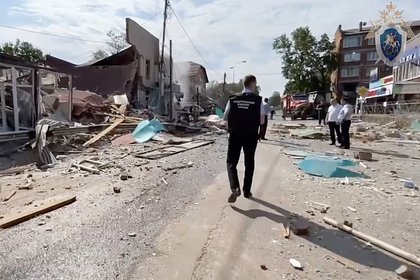 Очевидица рассказала о последствиях взрыва в ТЦ Апшеронска