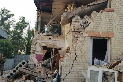 В Белгородской области беспилотник врезался в многоквартирный дом