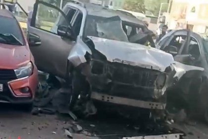 Появились подробности взрыва в Москве авто с людьми в салоне