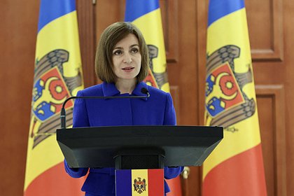 Санду обвинили во втягивании Молдавии в войну на стороне НАТО