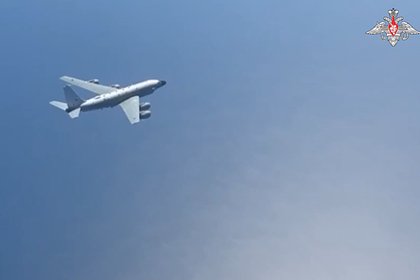 Перехват российским Су-27 британских военных самолетов сняли на видео