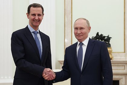 Путин встретился с Башаром Асадом