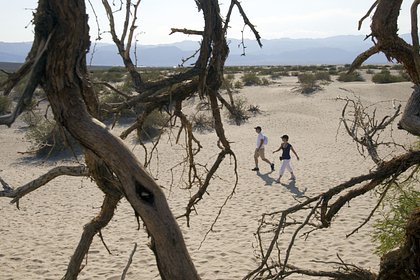 Турист пошел гулять по песчаным дюнам, потерял шлепанцы и получил ожоги третьей степени
