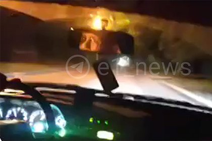 Опубликовано предсмертное видео врезавшихся в грузовик россиян на Lada