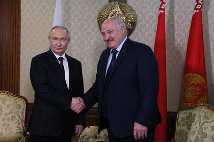Путин и Лукашенко начали закрытую встречу
