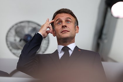 Толпа освистала Макрона на открытии Олимпиады в Париже