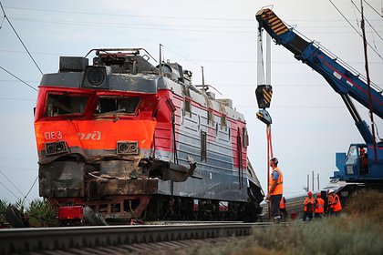 В МВД России подтвердили нарушение водителем столкнувшегося с поездом КамАЗа ПДД