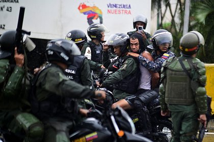 В Венесуэле произошли массовые задержания участников беспорядков