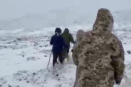 В российском регионе появились летние снеговики