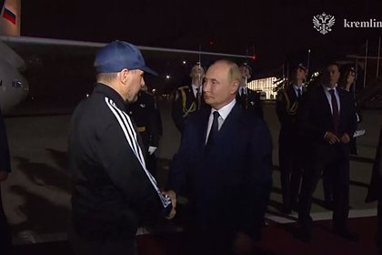 В Москву прибыл самолет с освобожденными по обмену россиянами