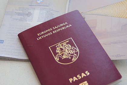 В Литве женщину лишили гражданства из-за российского паспорта