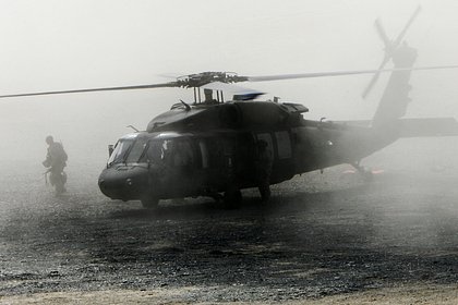 Буря повредила вертолеты на военной базе в США
