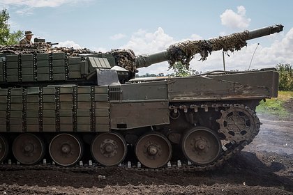Минобороны заявило об уничтожении двух немецких танков Leopard в зоне СВО
