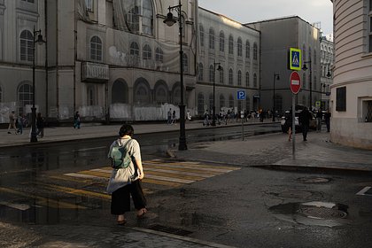 Москву залило дождями