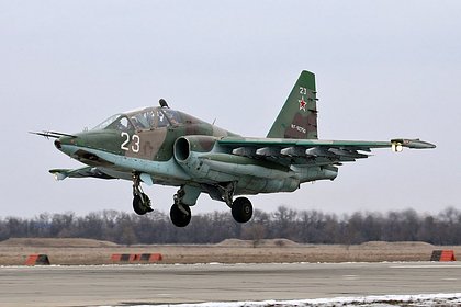 Су-25 уничтожили личный состав и технику ВСУ в Курской области