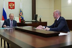 Владимир Путин и Алексей Беспрозванных