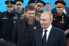 Рамзан Кадыров и Владимир Путин