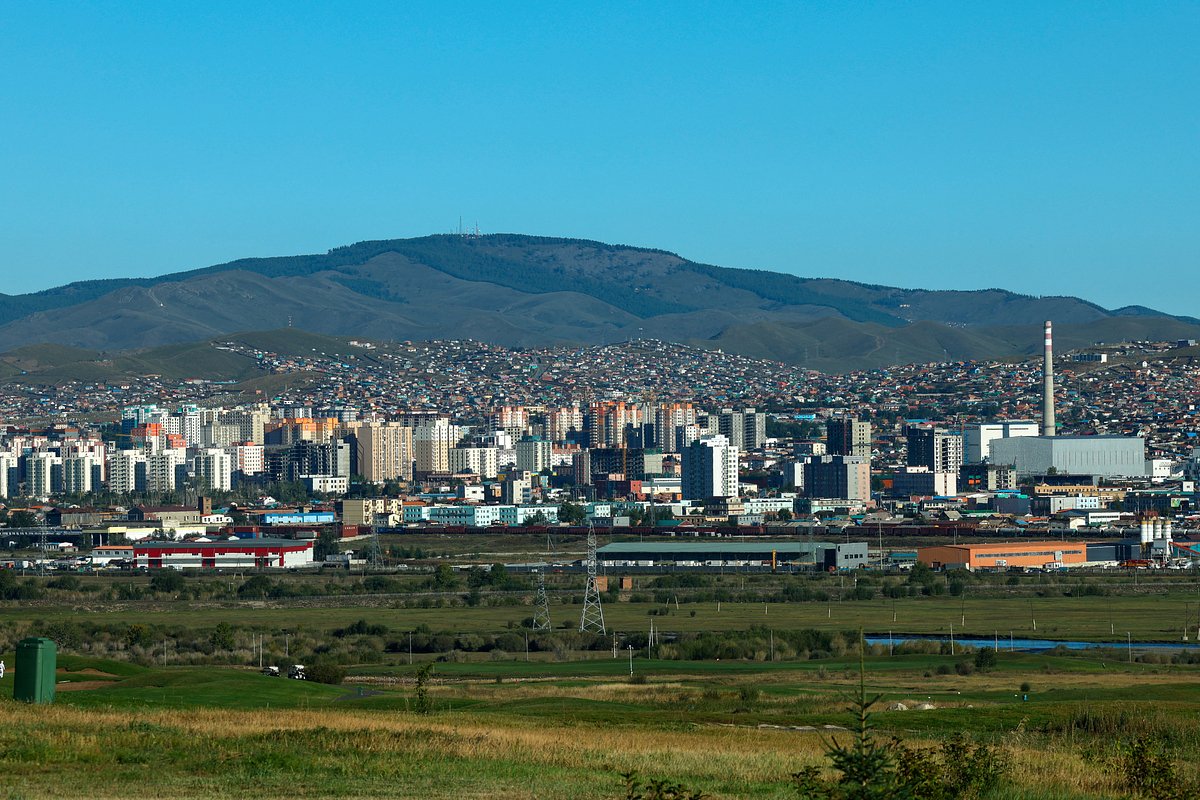 A general view of Ulaanbaatar city