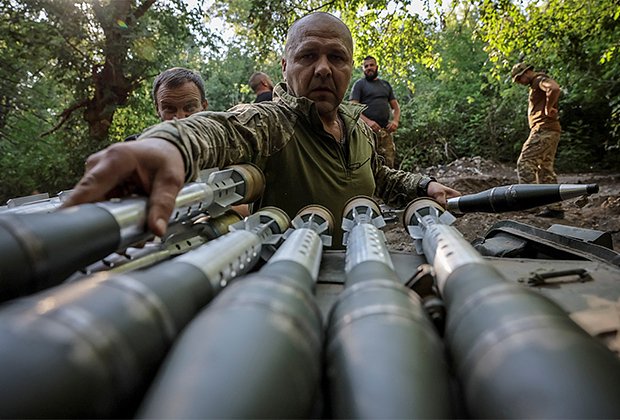 Солдат 24-й механизированной бригады ВСУ около города Часов Яр, Украина, 2024 год