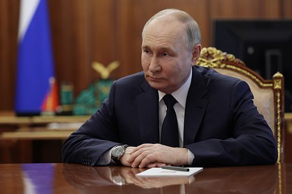 Путин поздравил Пашиняна с Днем независимости Армении