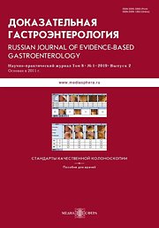 Обложка журнала, в котором опубликованы «Стандарты качественной колоноскопии (пособие для врачей)»