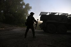 Российский военный в зоне СВО