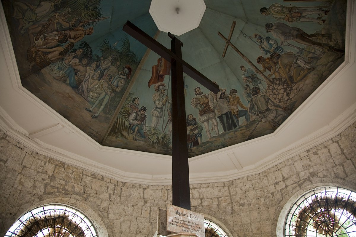 after Magellan's death, and the cross is a replica that was planted there by the Spaniards after they successfully colonized the Philippines. Magellan's Cross is a symbol of Cebu.. 