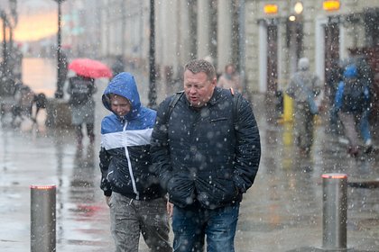 Москвичей предупредили о скором снеге