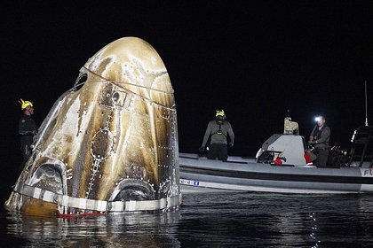 Астронавта НАСА госпитализировали после возвращения с МКС