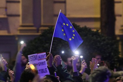 В Тбилиси восстановили движение автотранспорта после митинга оппозиции