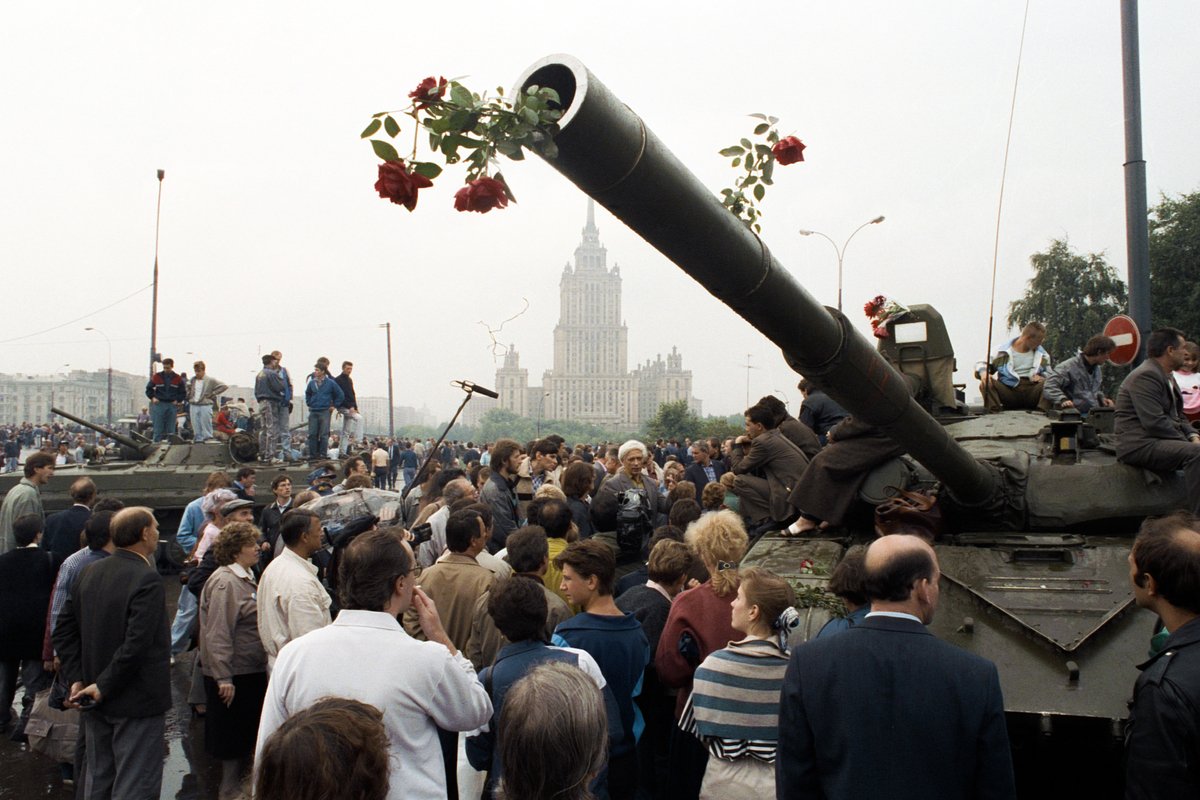 Танки у Белого дома, 20 августа 1991 года