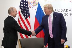 Владимир Путин и Дональд Трамп