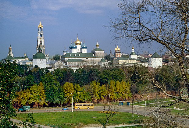 Загорск — родной город Льва Молоткова. Начало 1980-х годов 