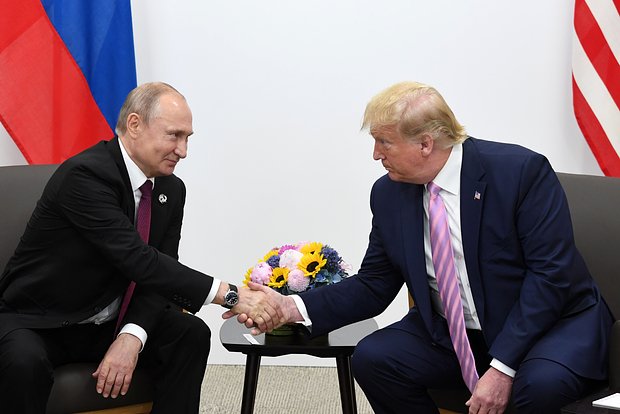 Владимир Путин и Дональд Трамп