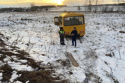 В российском регионе в ДТП попал школьный автобус