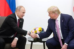 Владимир Путин и Дональд Трамп